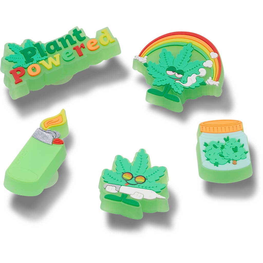 Jibbitz™ Hemp Plant Powered 5 Pack