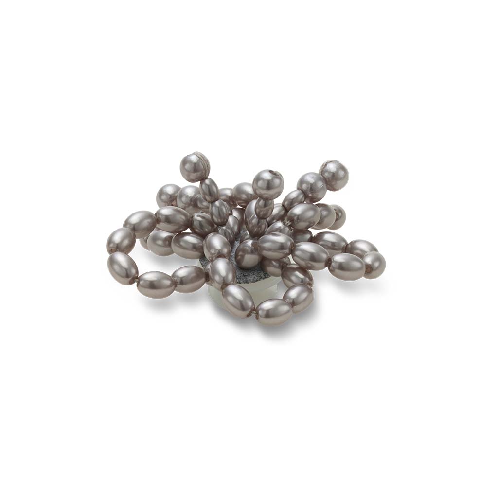 Jibbitz™ Grey Pearl Beaded Floral