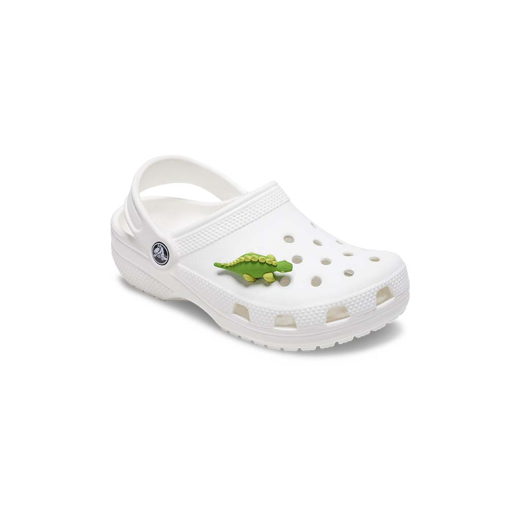 Jibbitz™ 3D Green Dino with Scales