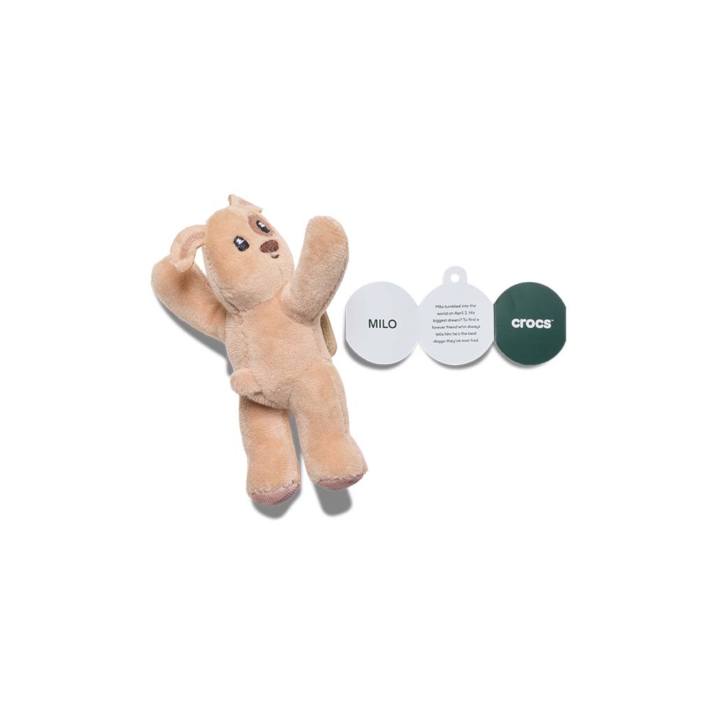 Jibbitz™ Huggitz Brown Puppy