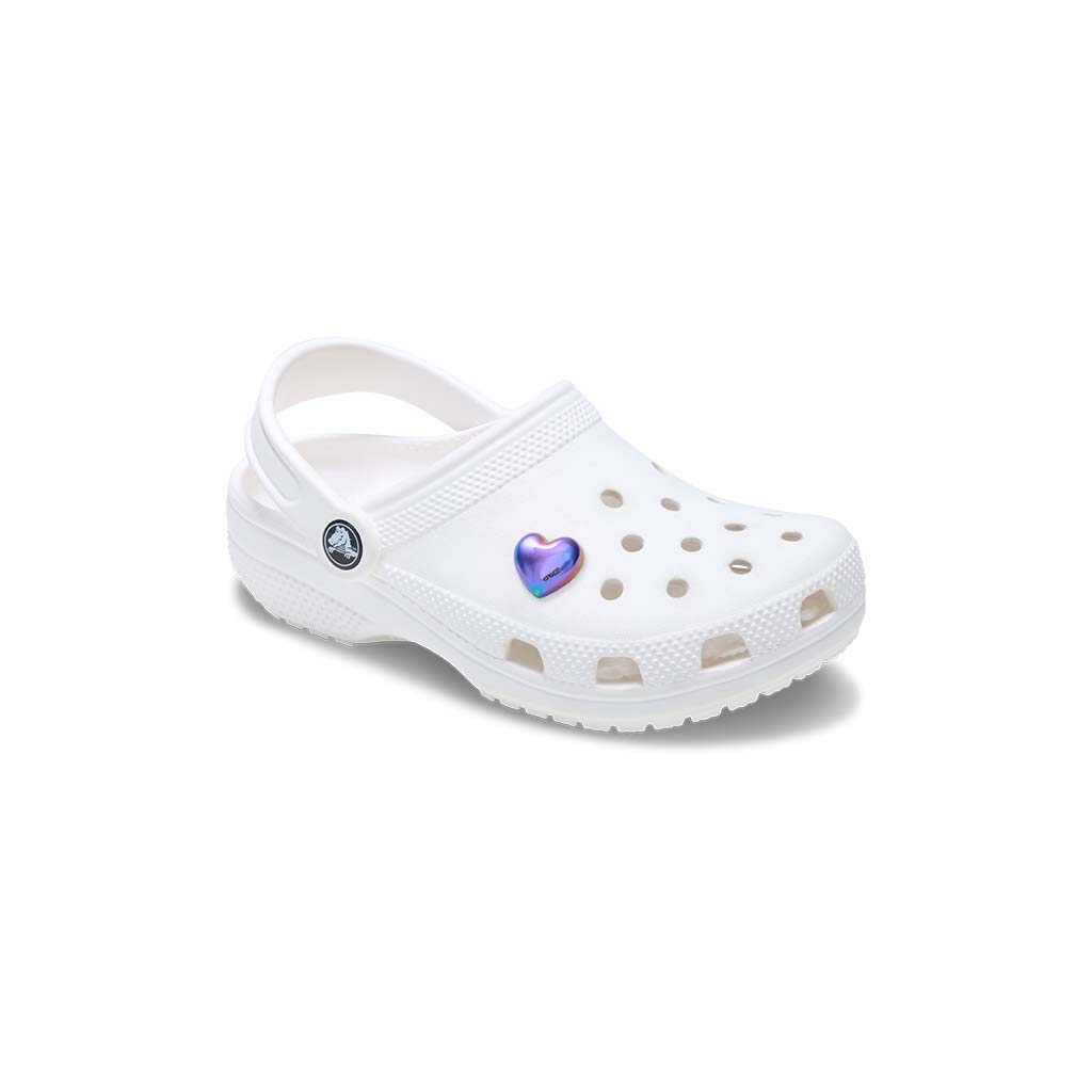 Jibbitz™ Iridescent Bubble Heart