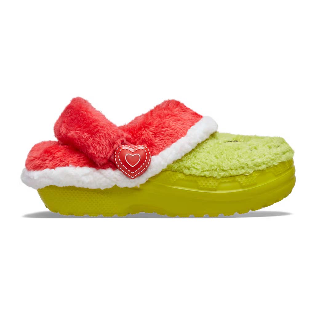 Kid's The Grinch Classic Lined Clog