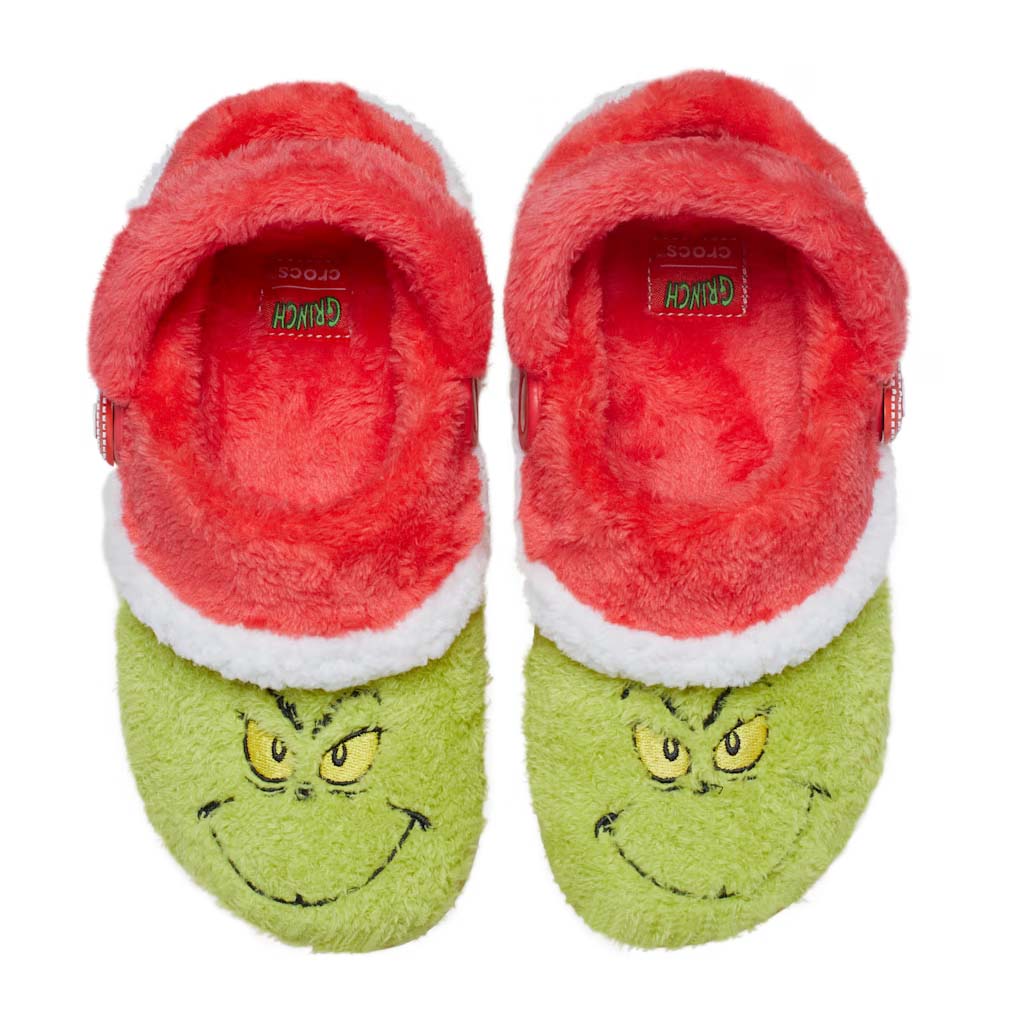 Kid's The Grinch Classic Lined Clog