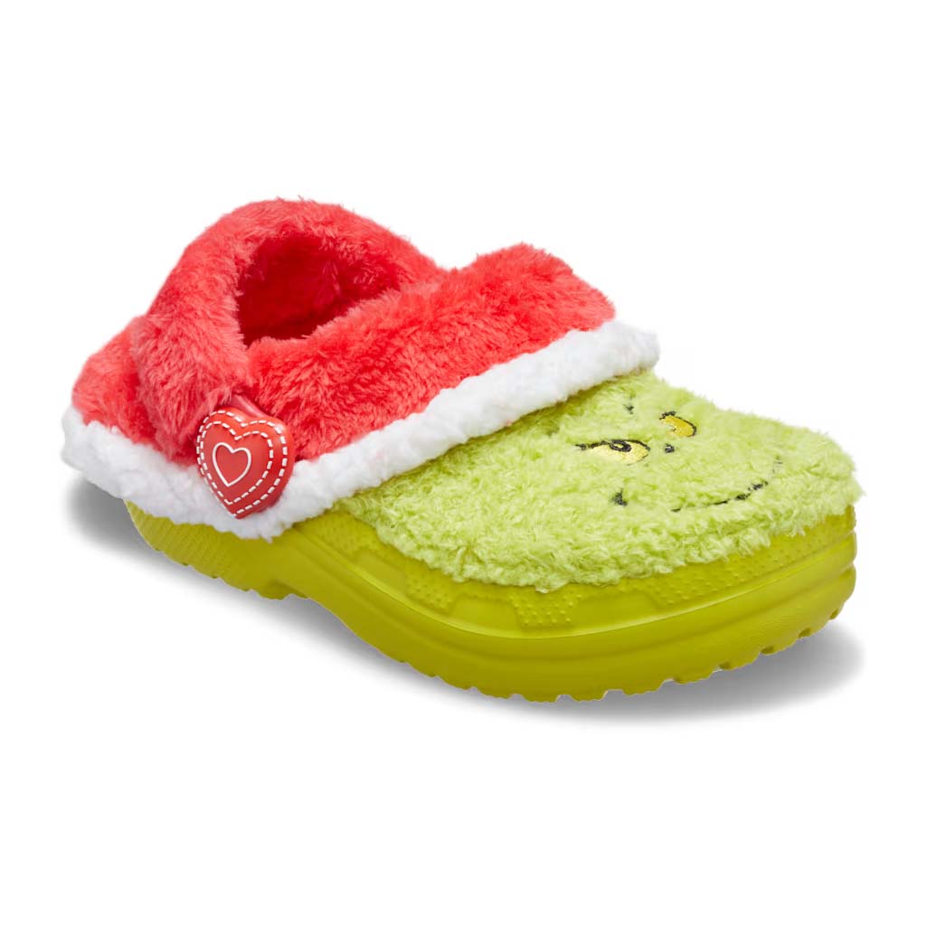 Kid's The Grinch Classic Lined Clog