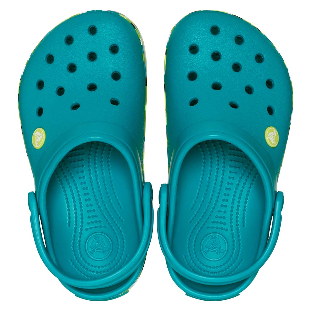 Crocband Glow Confetti Band Clog K